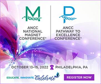 ANCC National Magnet Conference | ANCC Pathway to Excellence Conference. October 13–15, 2022. Philadelphia, PA.